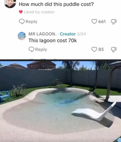 This Lagoon Cost 70k