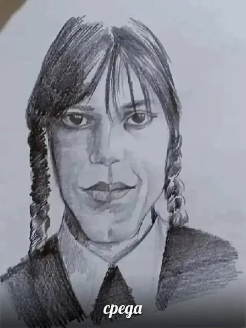 Среда с лицом Уэнсдей