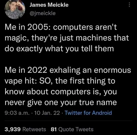 Computers Are Magic After All