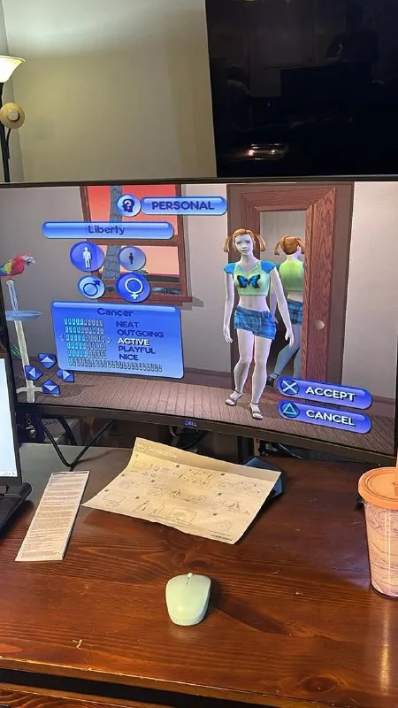 Sims Character Creation on RTX 4080