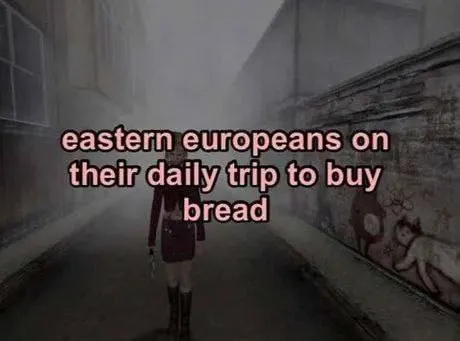 Eastern Europeans Buying Bread