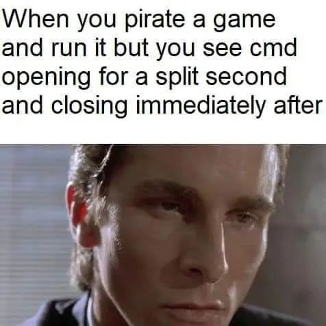 Pirated Game CMD Panic