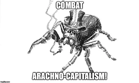Arachno-Capitalism Combat Spider
