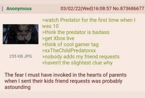 Childhood Predator Gamer Tag