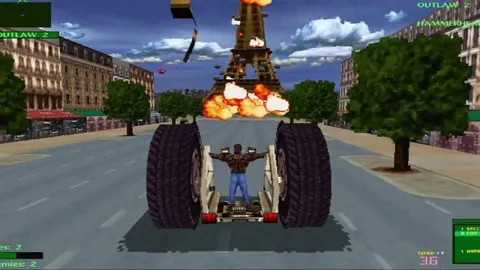 Eiffel Tower Monster Truck Attack
