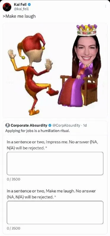 Job Application Humor Challenge