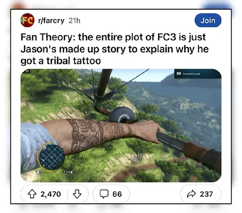 Far Cry 3 Tattoo Fan Theory