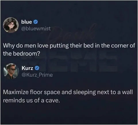 Men Sleep Like Cave Dwellers
