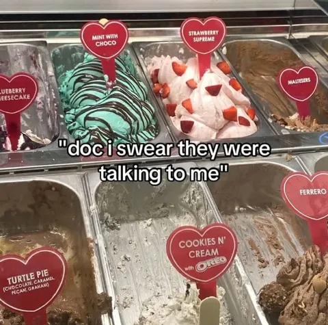 Ice Cream Talking to Me