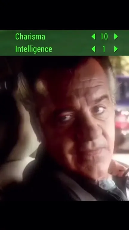 Charisma 10 Intelligence 1