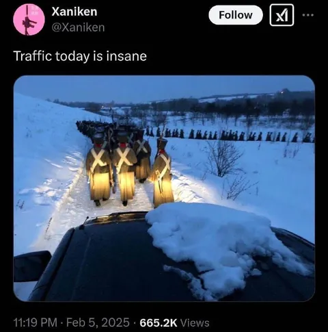 Traffic Today Is Insane