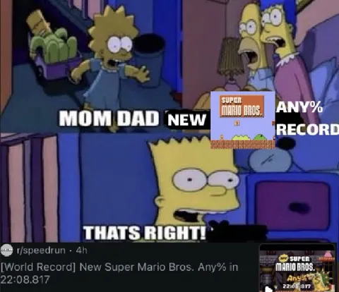 Simpsons New Any% Record
