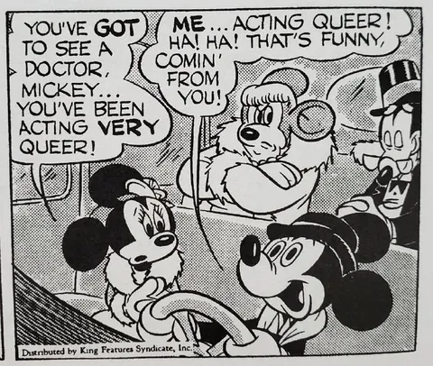 Mickey Acting Queer