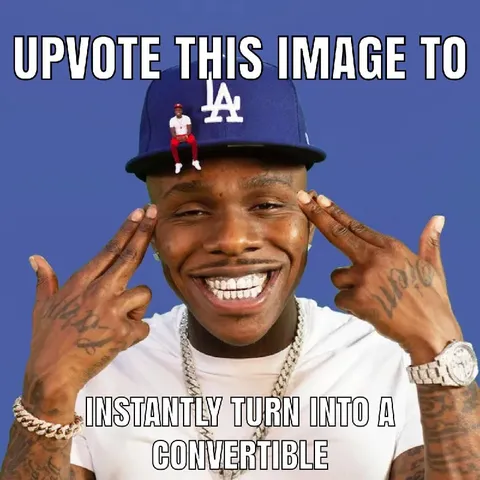 Upvote This Image to Become a Convertible