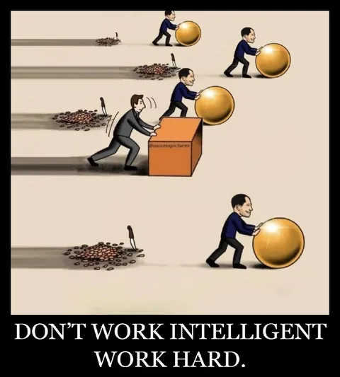Don't Work Intelligent, Work Hard