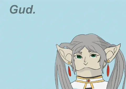 Gud Anime Elf Reaction