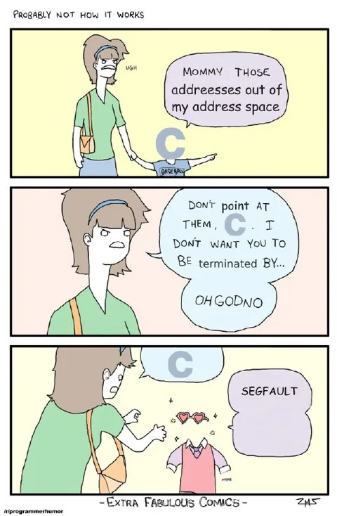 Mommy, Those Addresses Are Out of Space