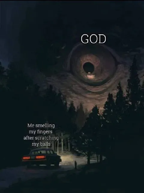 God Smelling My Fingers