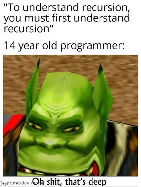 14 Year Old Programmer Understands Recursion