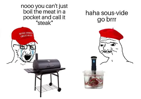 Sous-vide go brrr steak