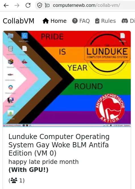 Pride Is Lunduke Year Round