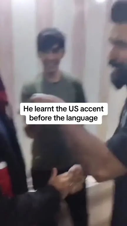 He Learned the Accent First