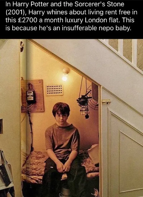 Harry Potter Rent-Free Complaint