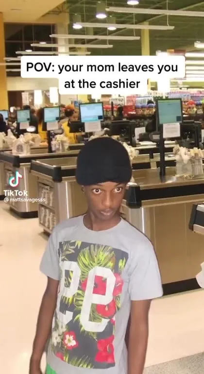 Mom Leaves You at Checkout