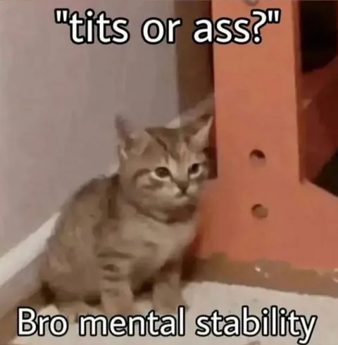 Tits or Ass Mental Stability