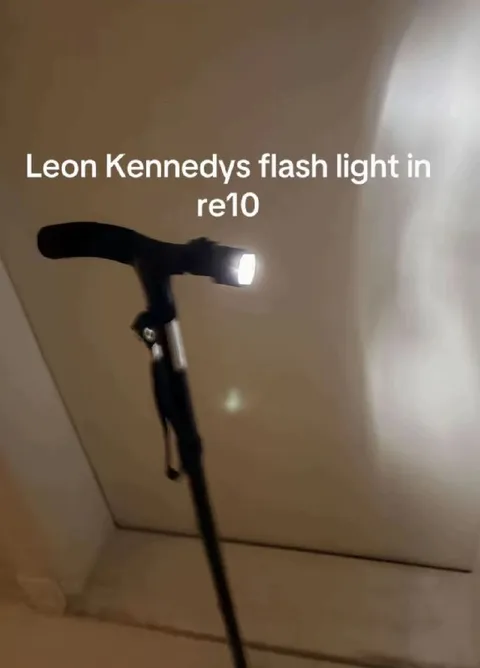 Leon Kennedy’s Flashlight in RE10
