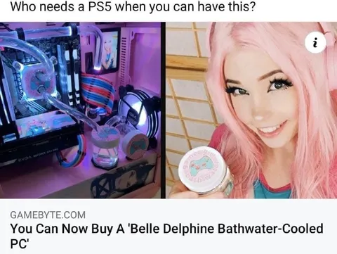 Belle Delphine Bathwater PC