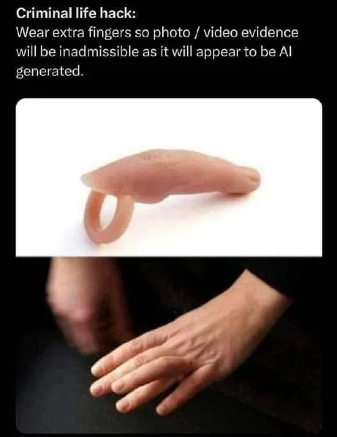 Criminal Extra Fingers Life Hack