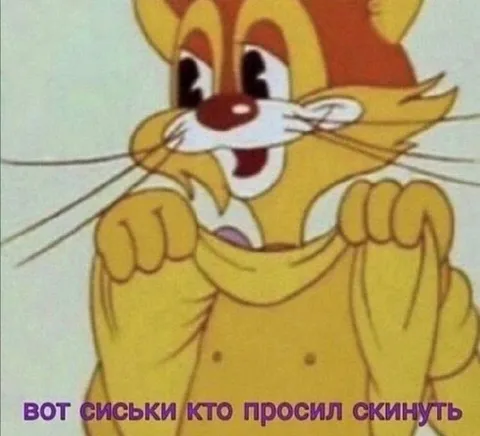Вот сиськи кто просил скинуть