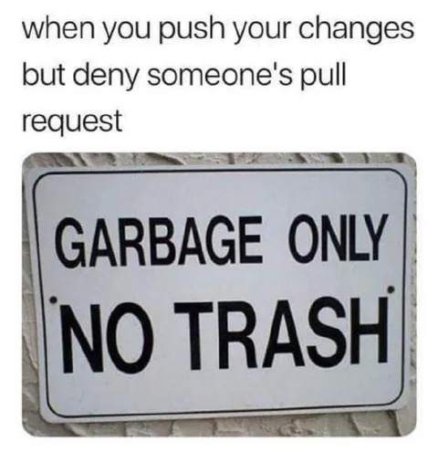 Denying the Pull Request