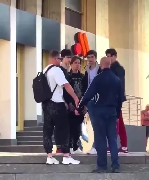 Bald Man Confronts the Group
