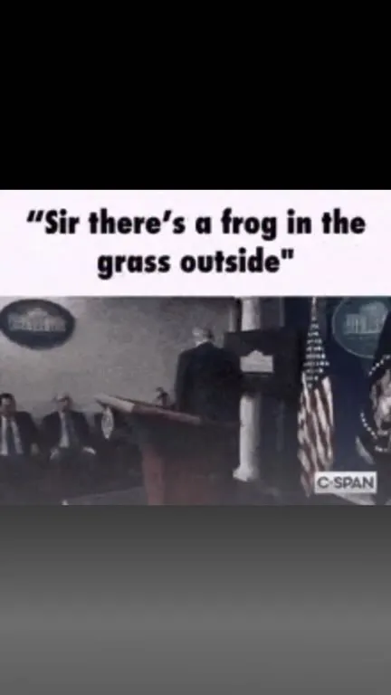 Sir, There’s a Frog Outside