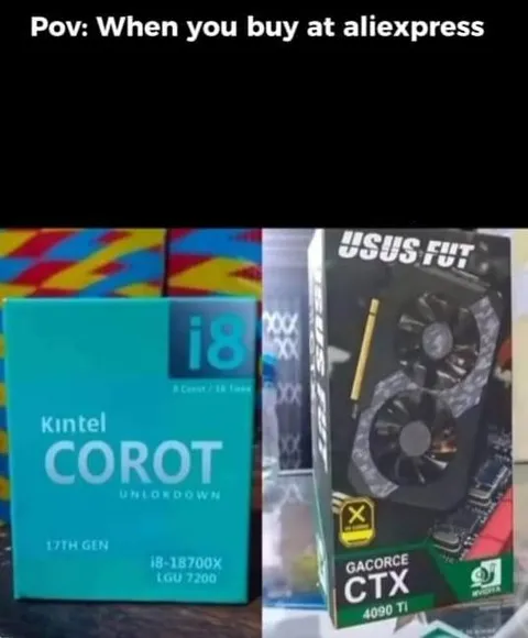 Когда покупаешь на AliExpress