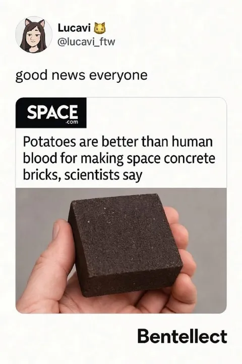 Potatoes Beat Human Blood