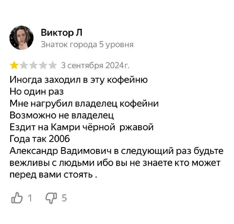 Знаток города пятого уровня