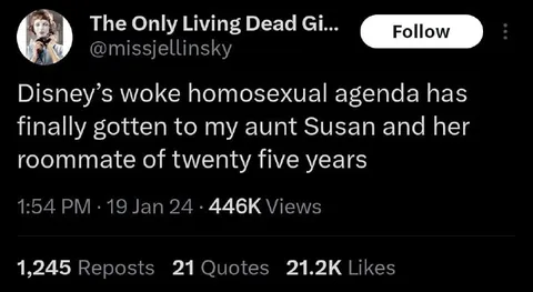 Disney’s Woke Agenda Reaches Aunt Susan