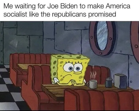 SpongeBob Waiting for Socialism