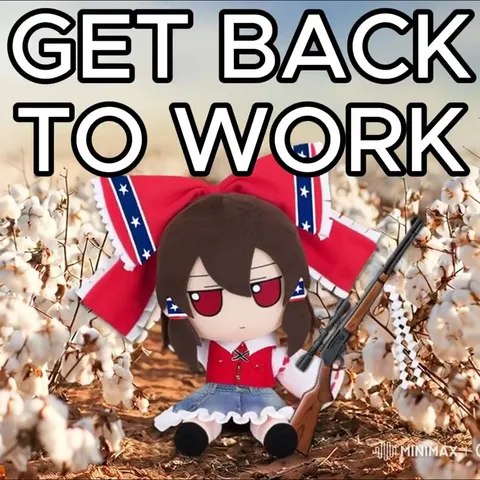 Get Back to Work Rifle Girl