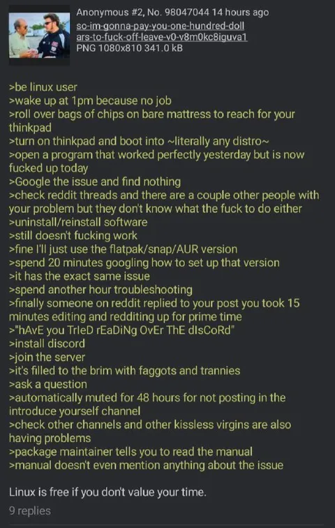 Linux Is Free If You Value Time