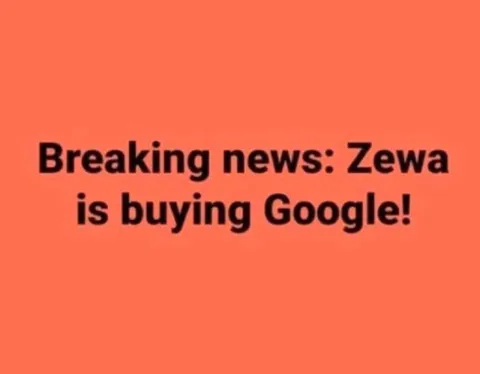 Zewa Buys Google Breaking News