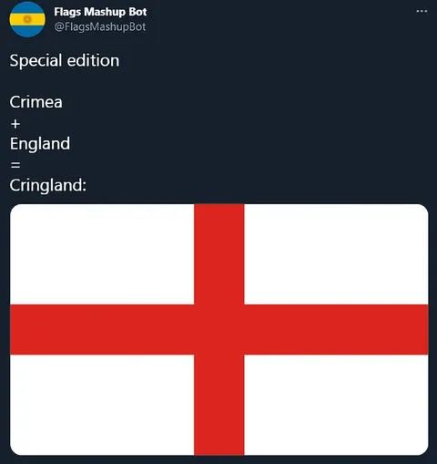 Crimea Plus England Equals Cringland
