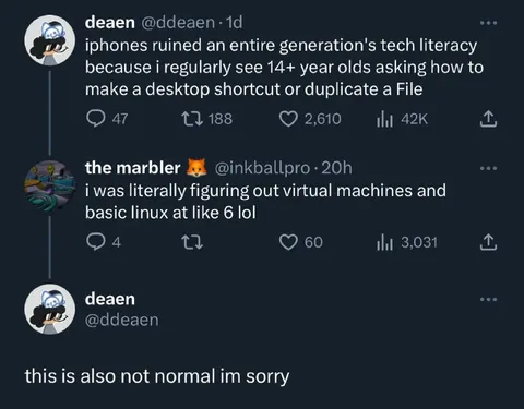 iPhones Ruined Tech Literacy