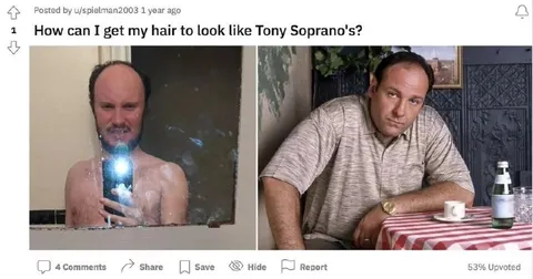 How to Get Tony Soprano Hair