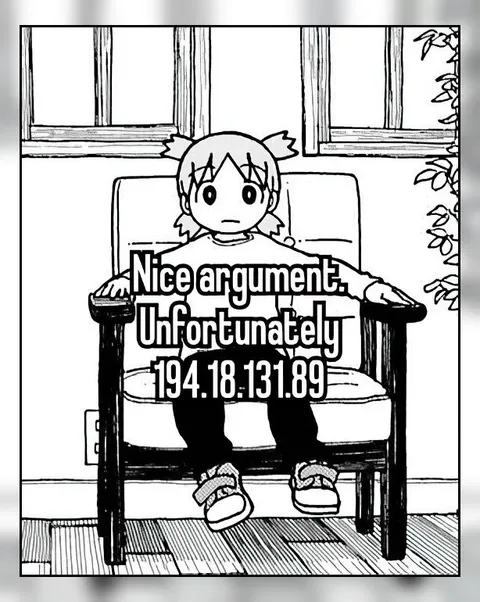 Nice Argument Unfortunately 194.18.131.89