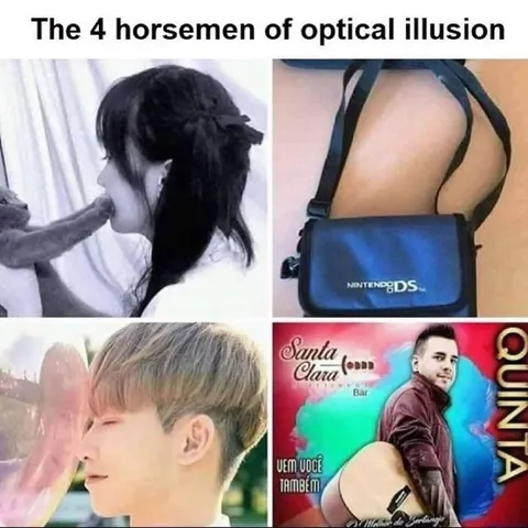 The Four Horsemen of Optical Illusion