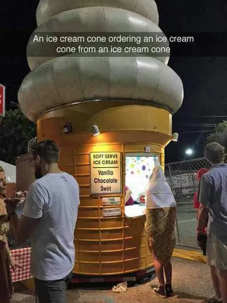 Ice Cream Cone Orders a Cone